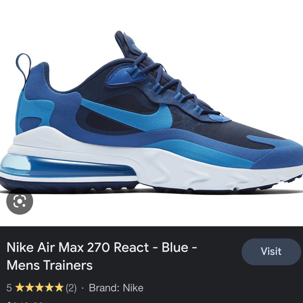 Men's Nike Airmax 270 React